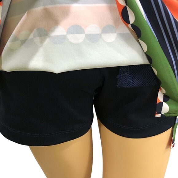 Izod Fun Striped/Circle Print Stretch Golf Tennis Skirt Skort Size 2 - Picture 7 of 10